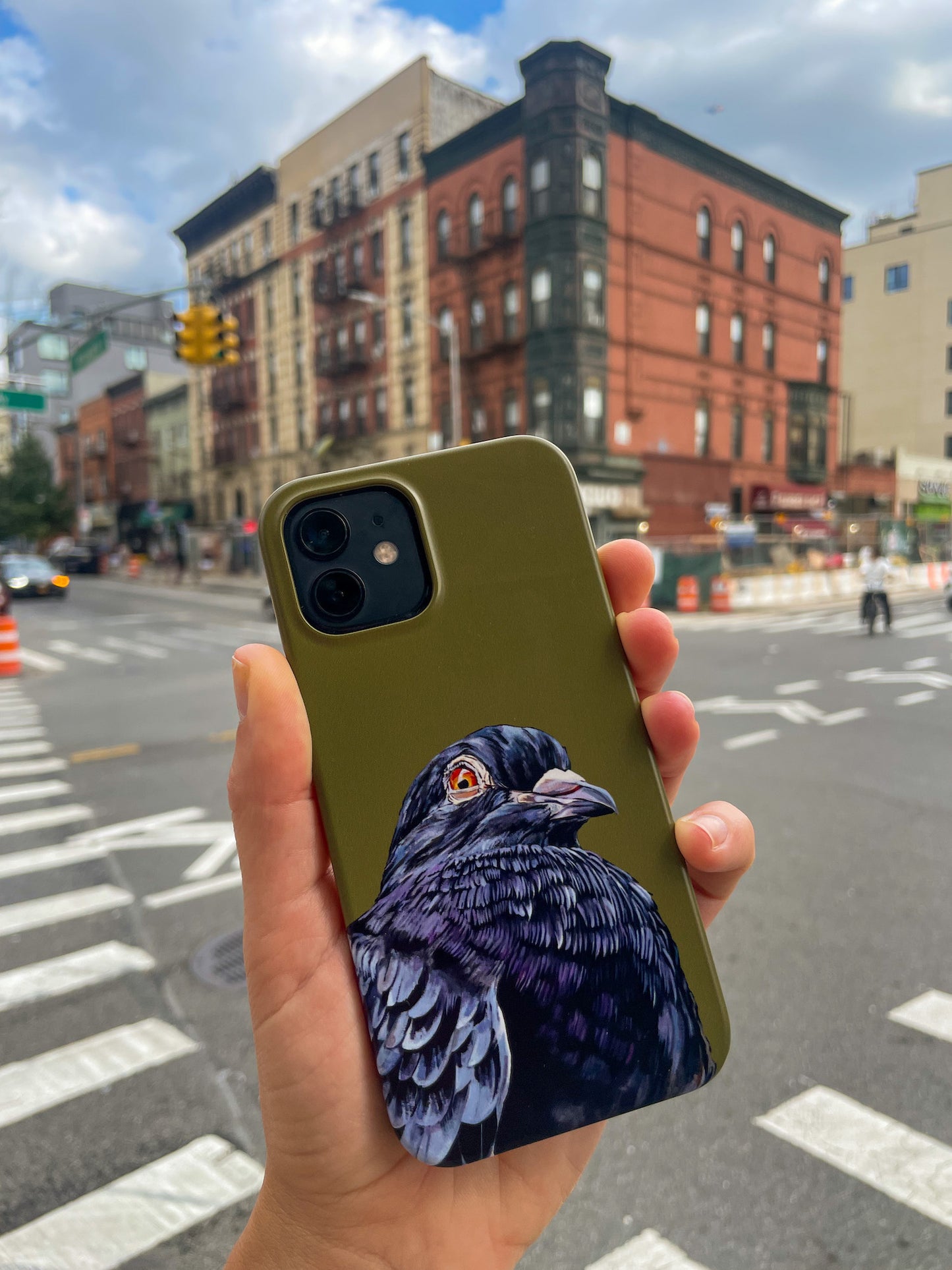 NYC Pigeon iPhone Case