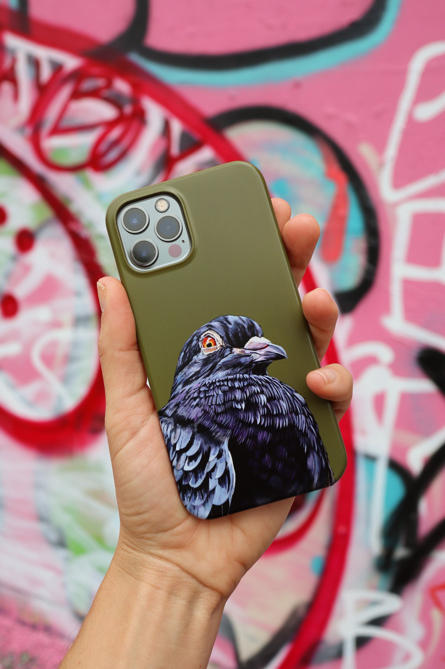 NYC Pigeon iPhone Case