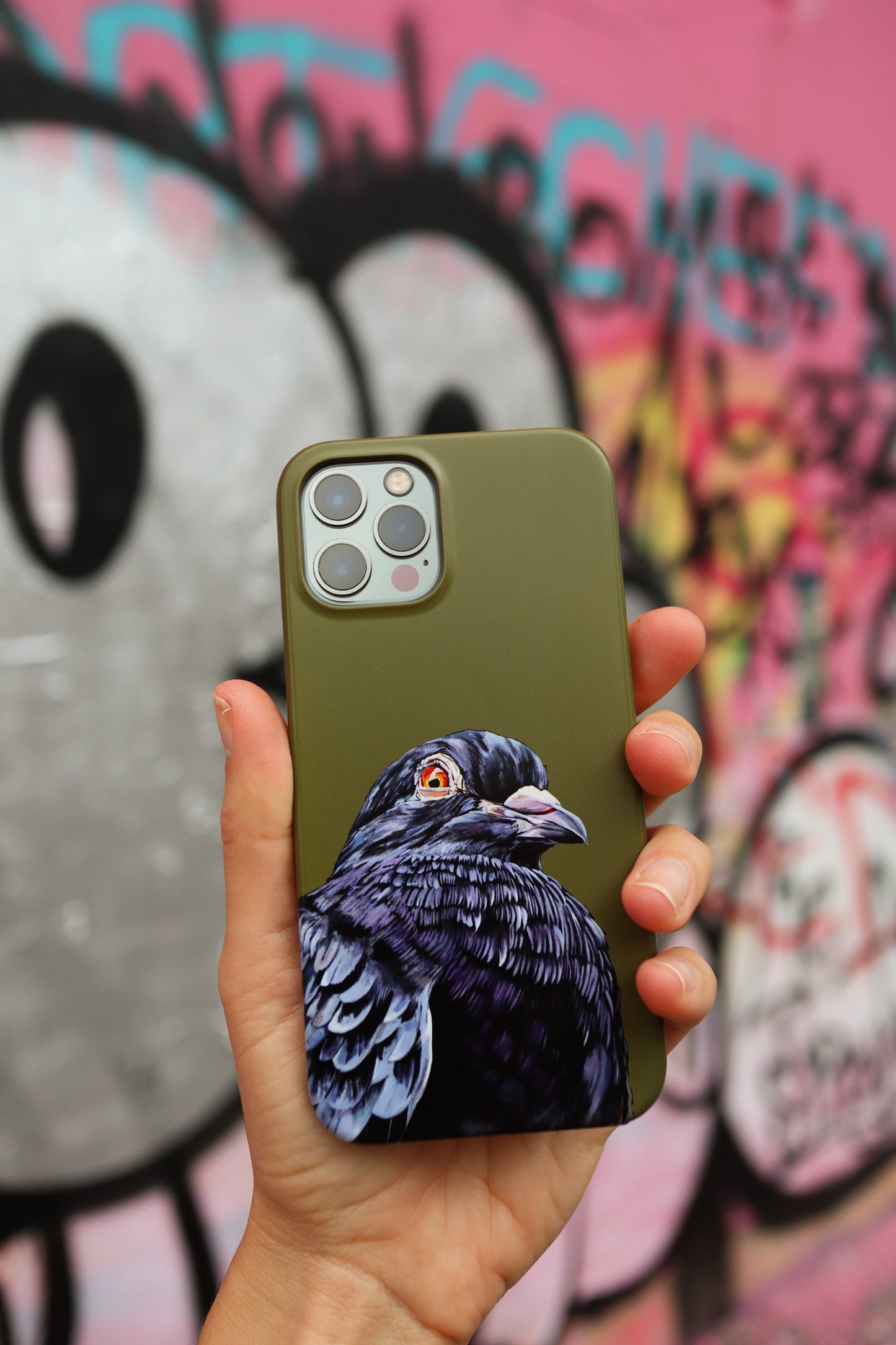 NYC Pigeon iPhone Case