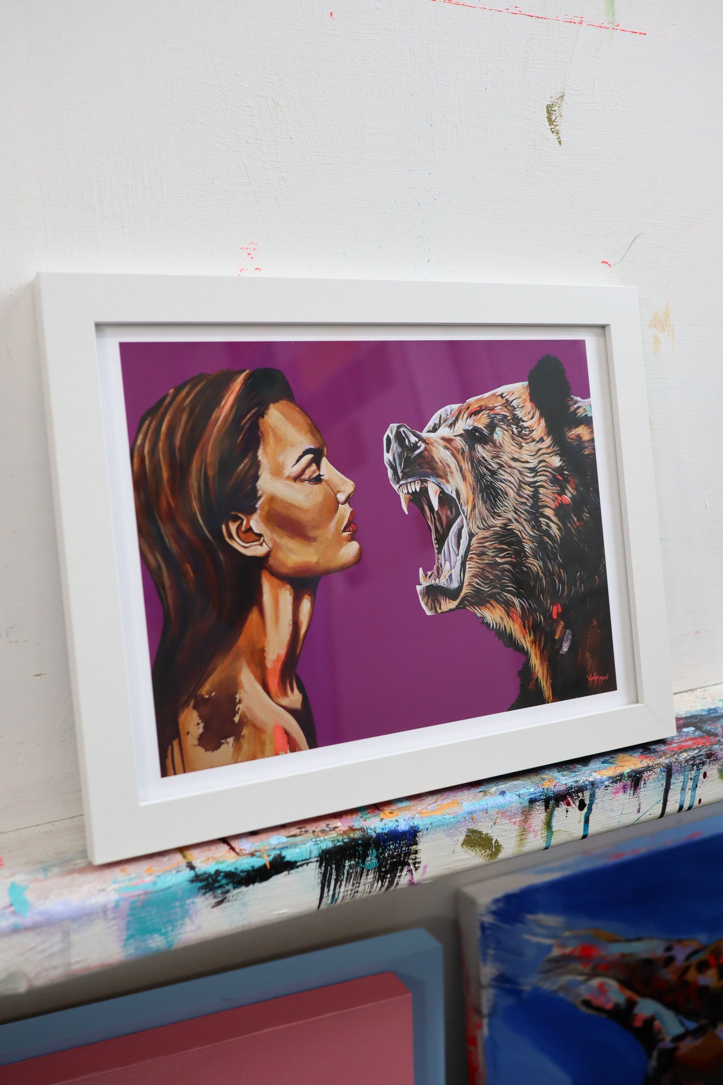 "I Am Not Afraid" Fine Art Print