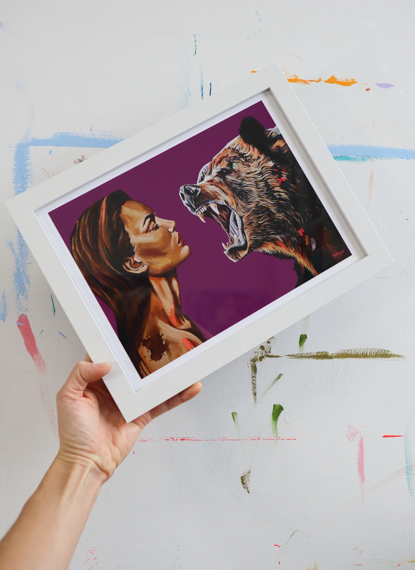 "I Am Not Afraid" Fine Art Print