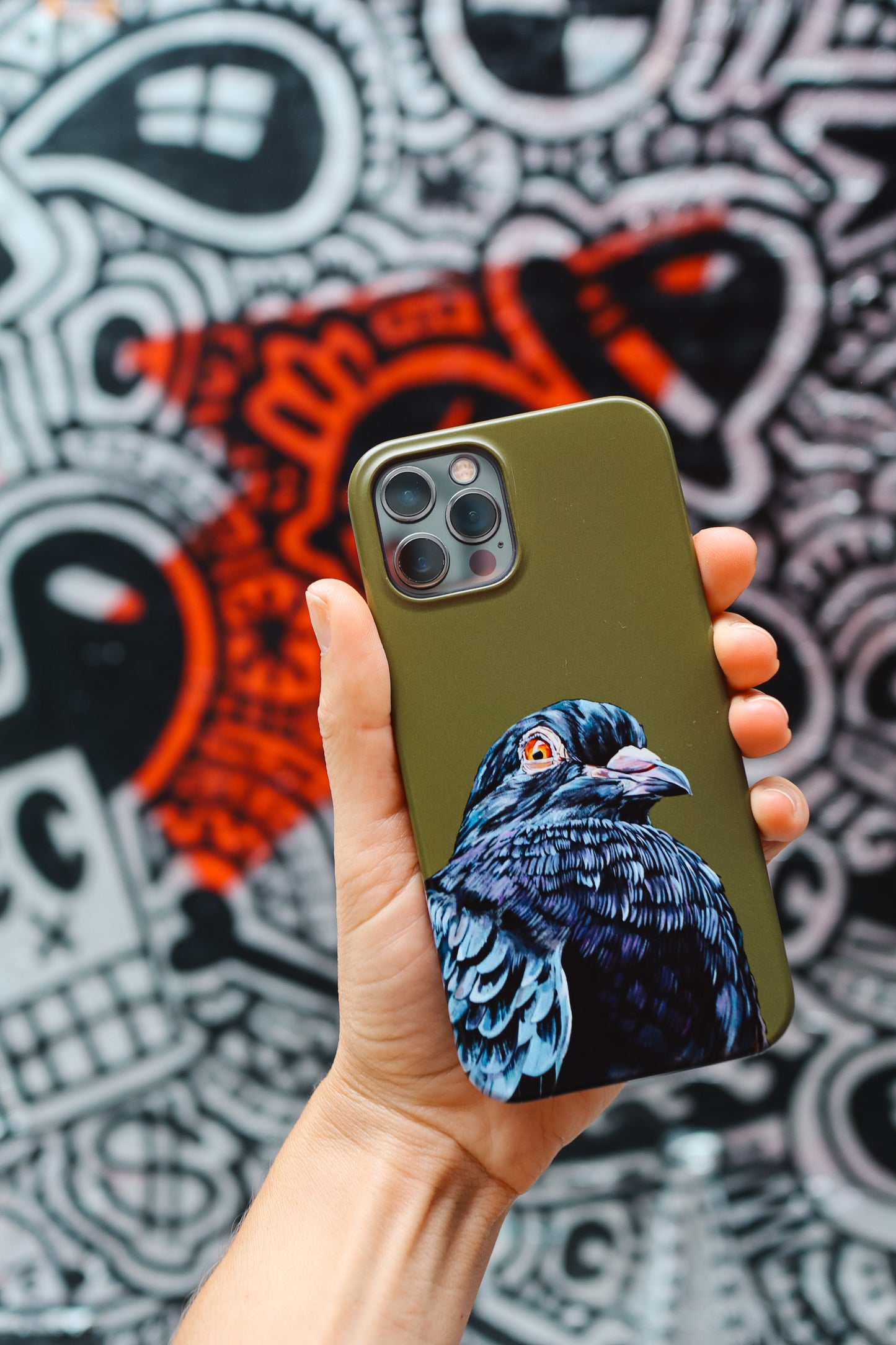 NYC Pigeon iPhone Case