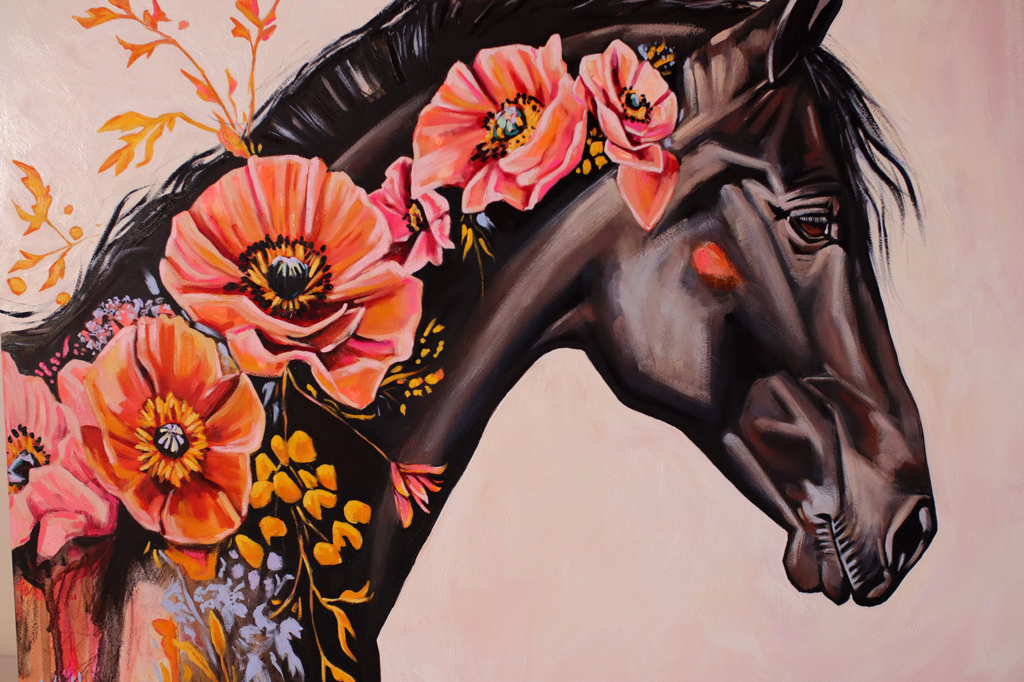 "a trail of wildflowers"