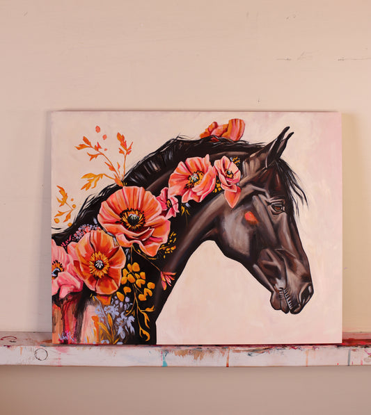 "a trail of wildflowers"