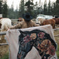 "waiting for you" art blanket