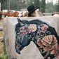 "waiting for you" art blanket